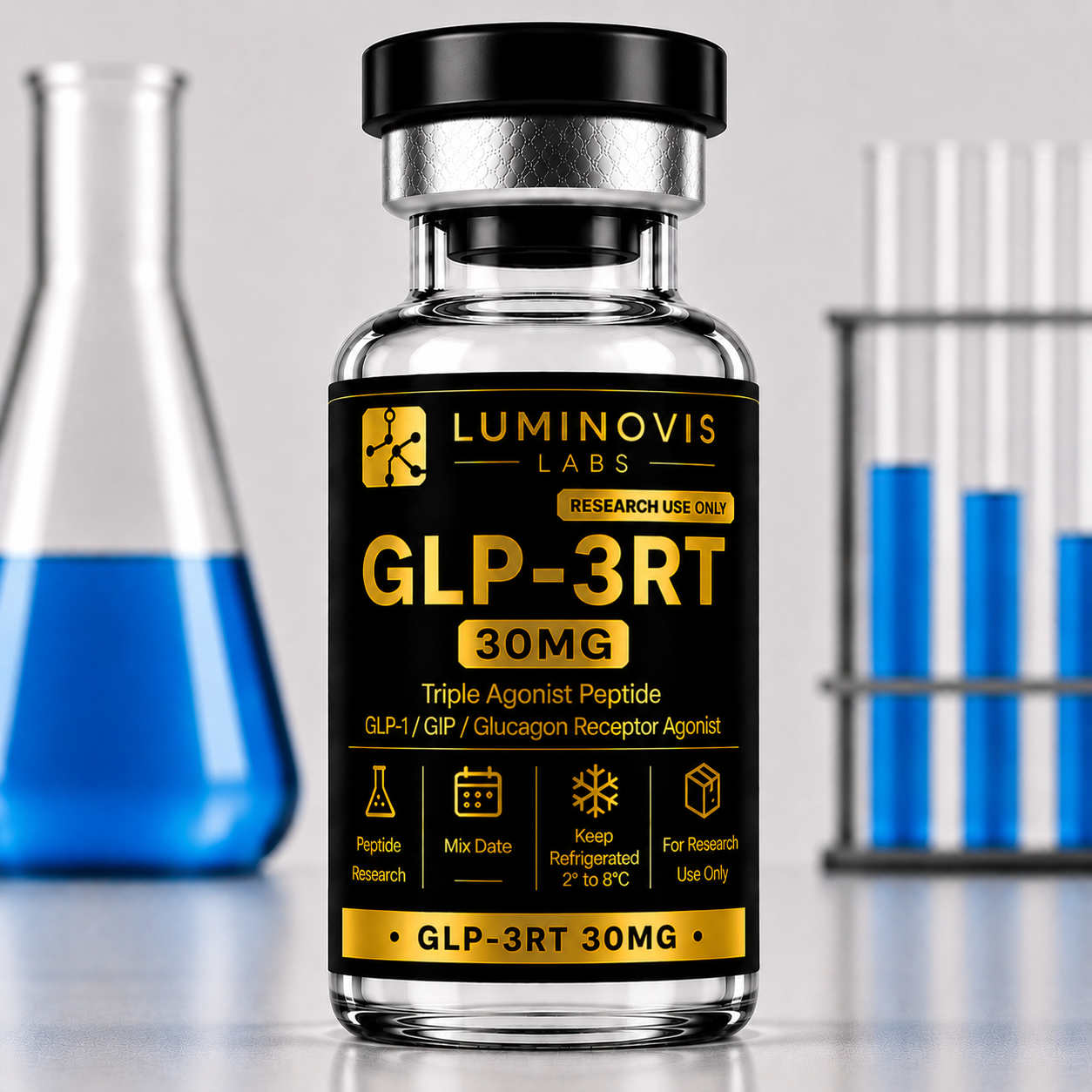Luminovis Labs GLP-3RT 30mg research vial